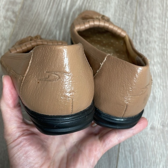 Dr. Scholl's E23-2X Leather Tassel Moccasin Loafers Double Air-Pillow Insoles 5M - Picture 11 of 14